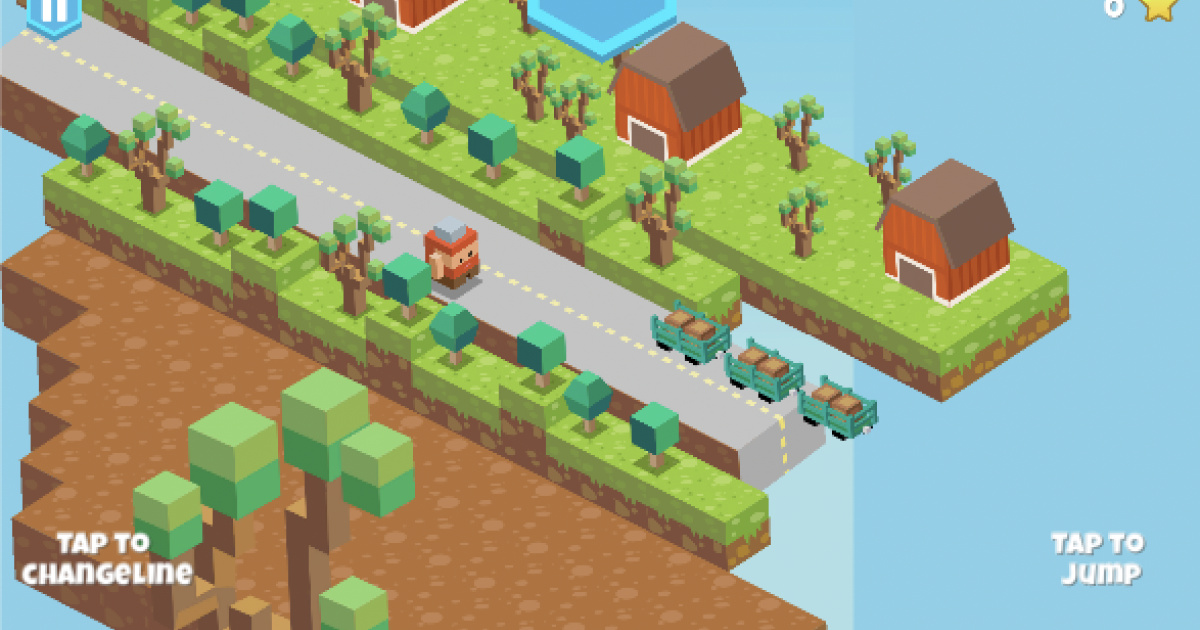 Image Blocky Road