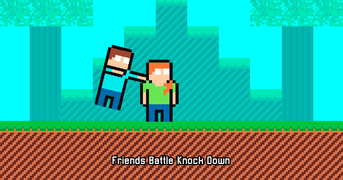 Image Friends Battle Knock Down